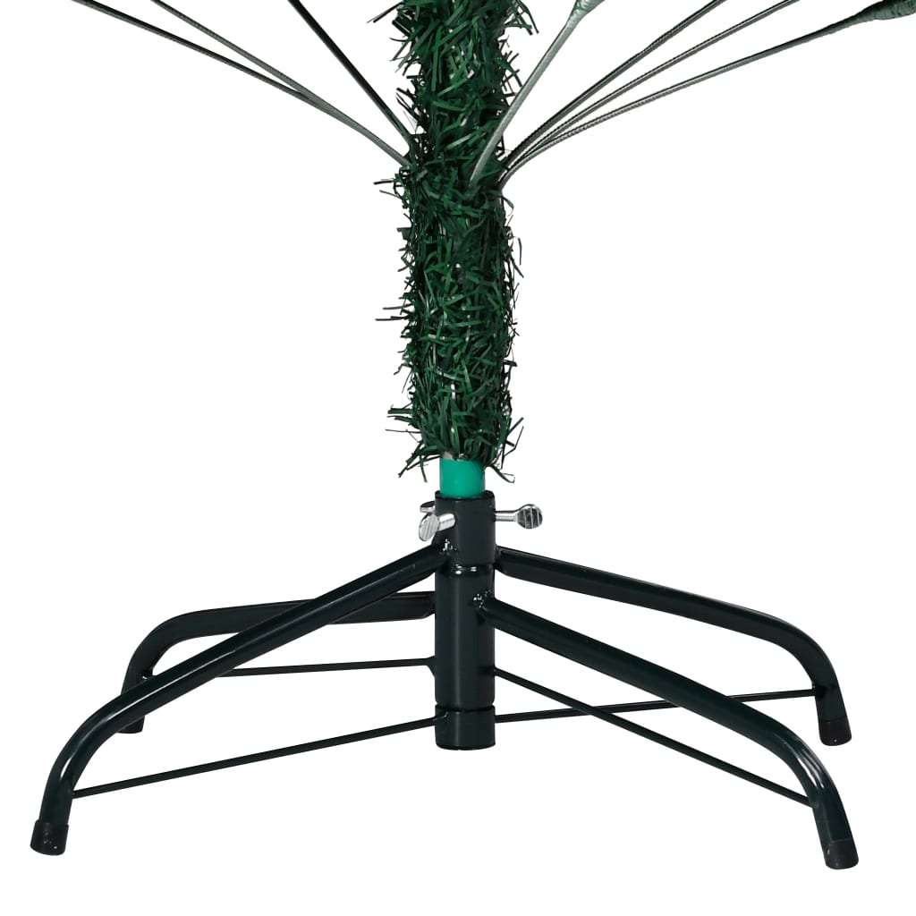 vidaXL Dirbtinė Kalėdų eglutė su storomis šakomis, žalia, 210cm