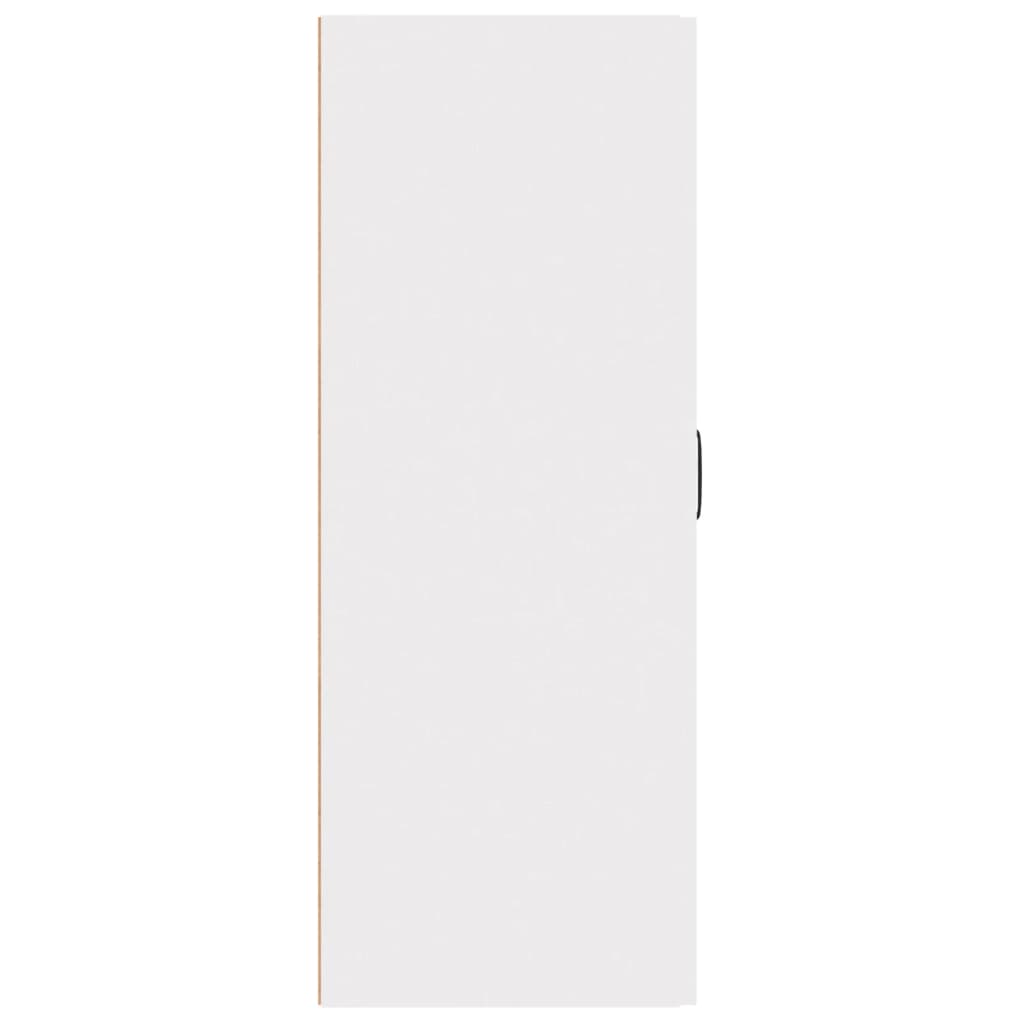 vidaXL Pakabinama spintelė, balta, 69,5x34x90cm, apdirbta mediena