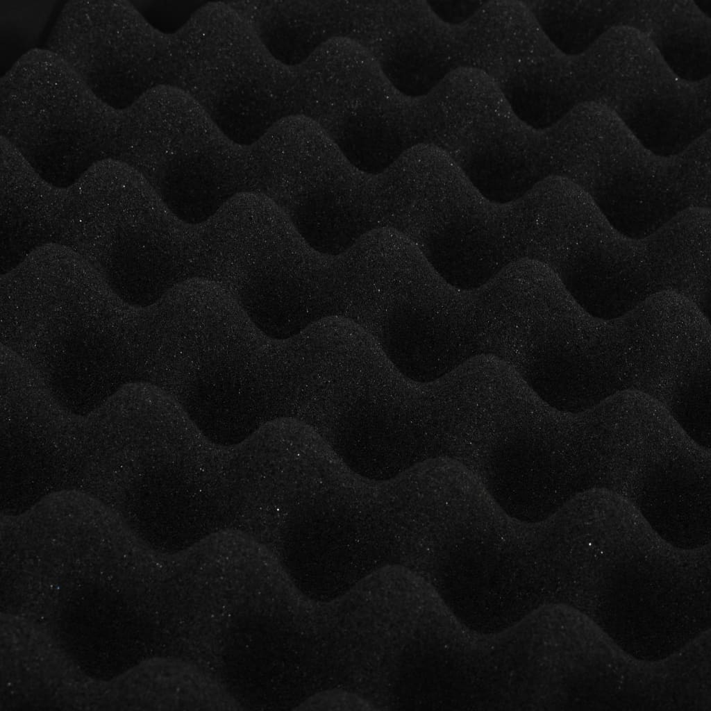 vidaXL Ginklo dėklas, juodos sp., 118x38x12cm, aliuminis