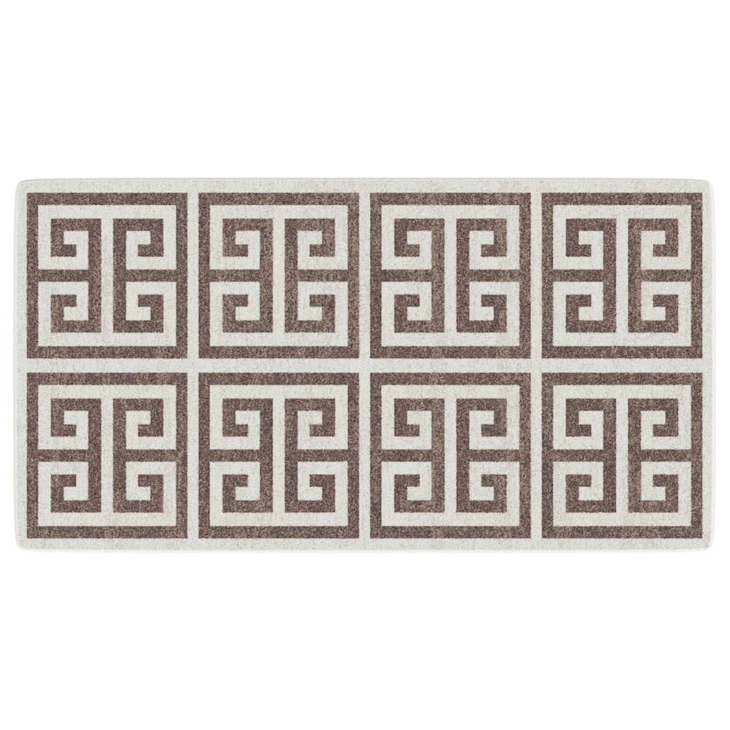 vidaXL Vidaus/lauko kilimas, įvairių spalvų, 80x150cm, trumpi šereliai