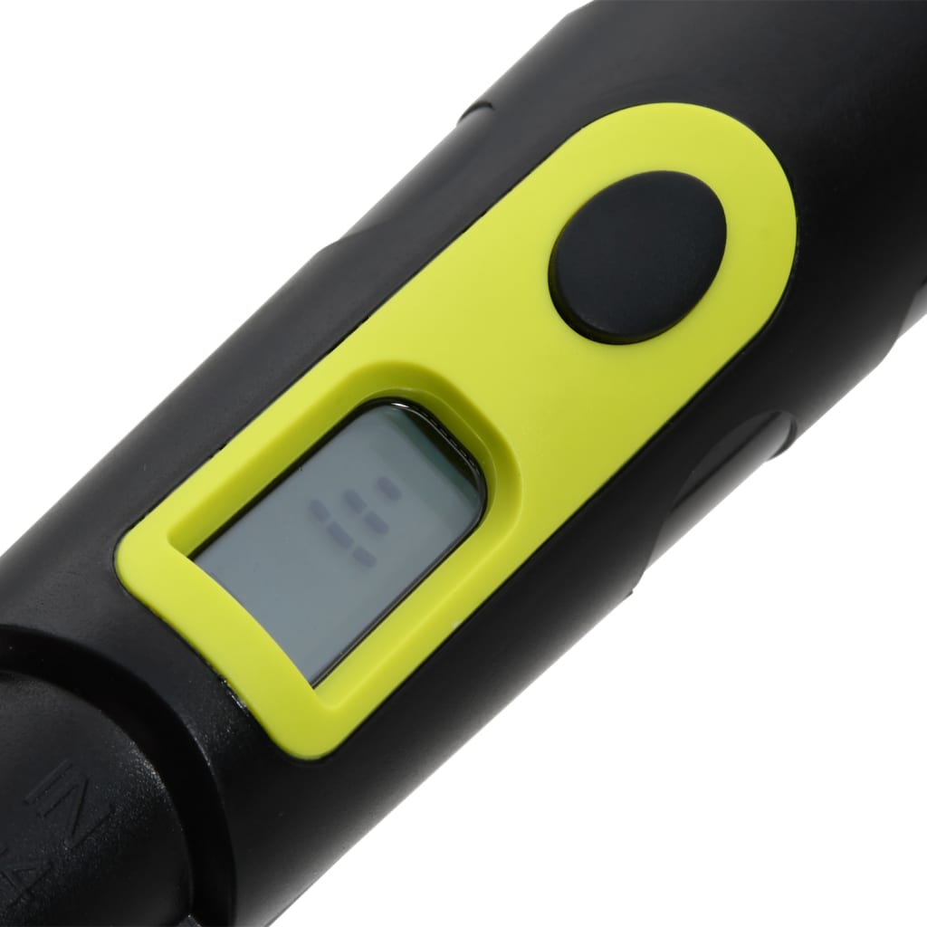 vidaXL Pinpointeris-metalo detektorius su LCD ekranu, juodas/geltonas