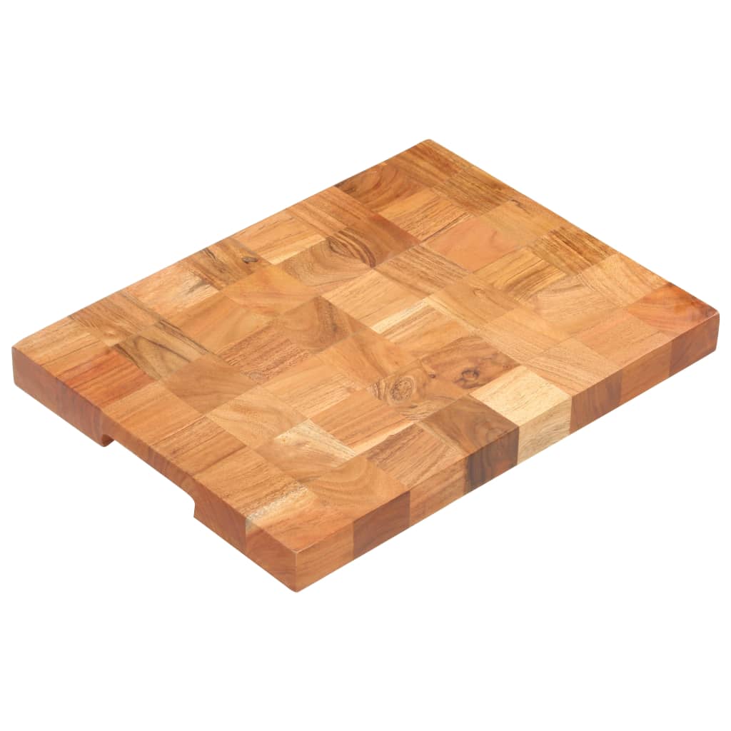 vidaXL Pjaustymo lentelė, 40x30x3,8cm, akacijos medienos masyvas