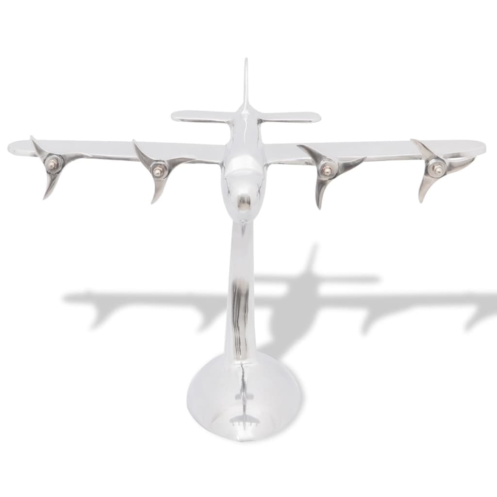 Lėktuvo Modelis iš Aliuminio, Dekoracija Darbo Stalui