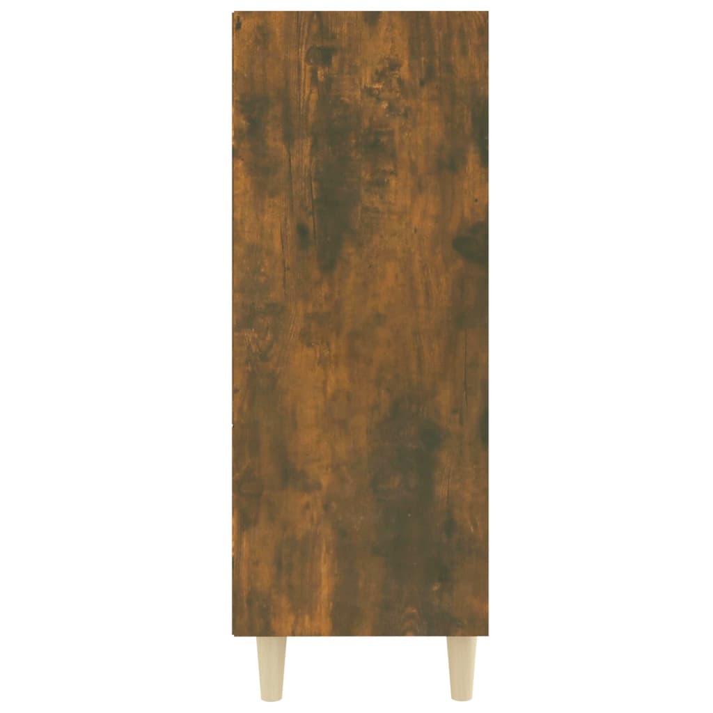 vidaXL Šoninė spintelė, dūminio ąžuolo, 69,5x32,5x90cm, mediena