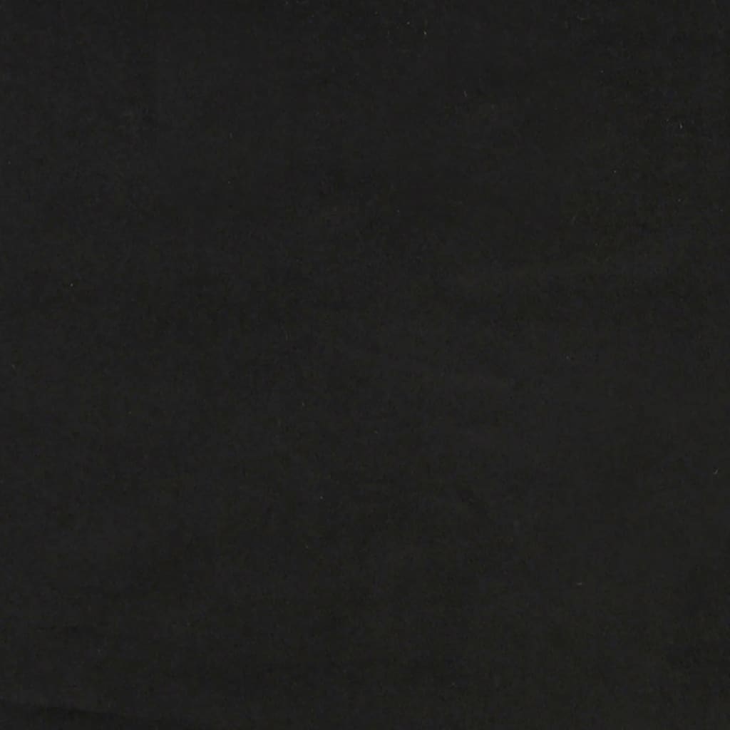 vidaXL Sofos komplektas, 2 dalių, juodos spalvos, aksomas
