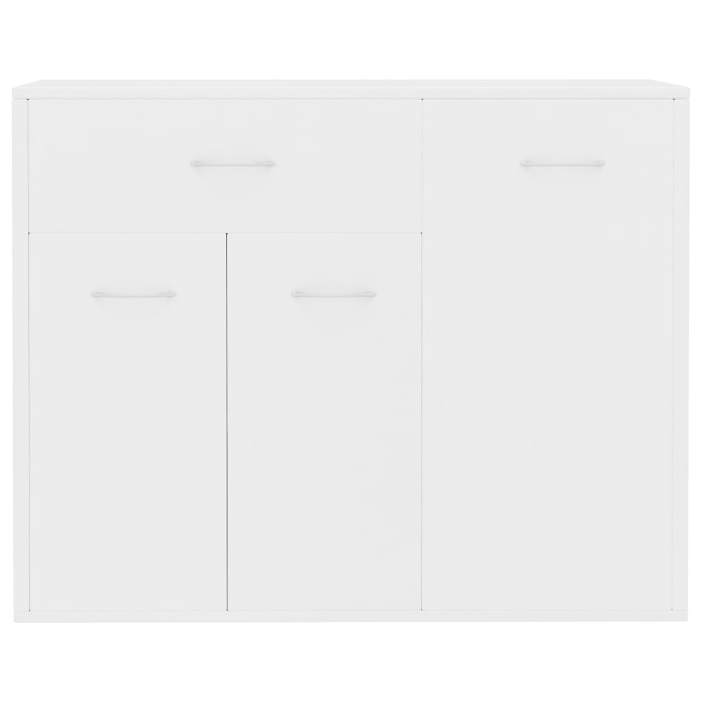 vidaXL Šoninė spintelė, baltos spalvos, 88x30x70cm, MDP