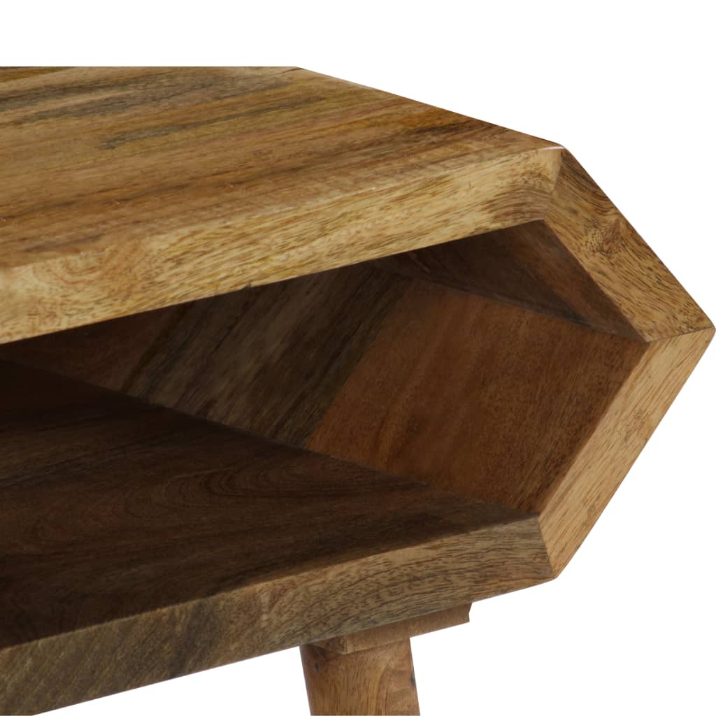 vidaXL Kavos staliukas, mango medienos masyvas, 104x50x45cm