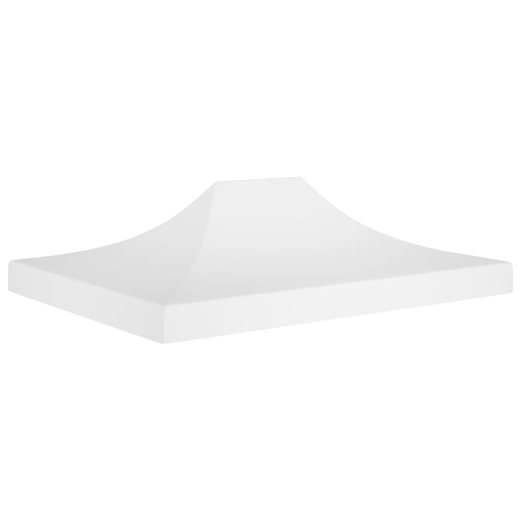 vidaXL Proginės palapinės stogas, baltos spalvos, 4,5x3m, 270 g/m²