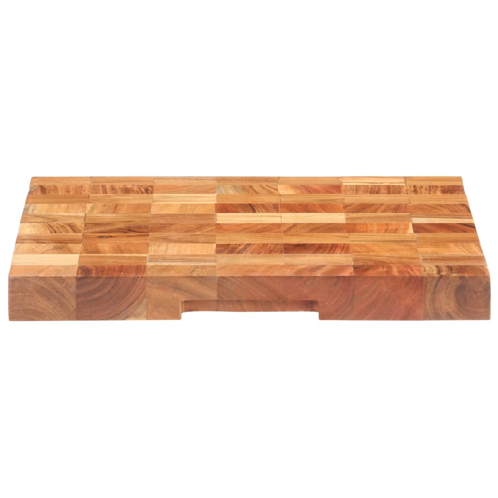 vidaXL Pjaustymo lentelė, 50x34x3,8cm, akacijos medienos masyvas
