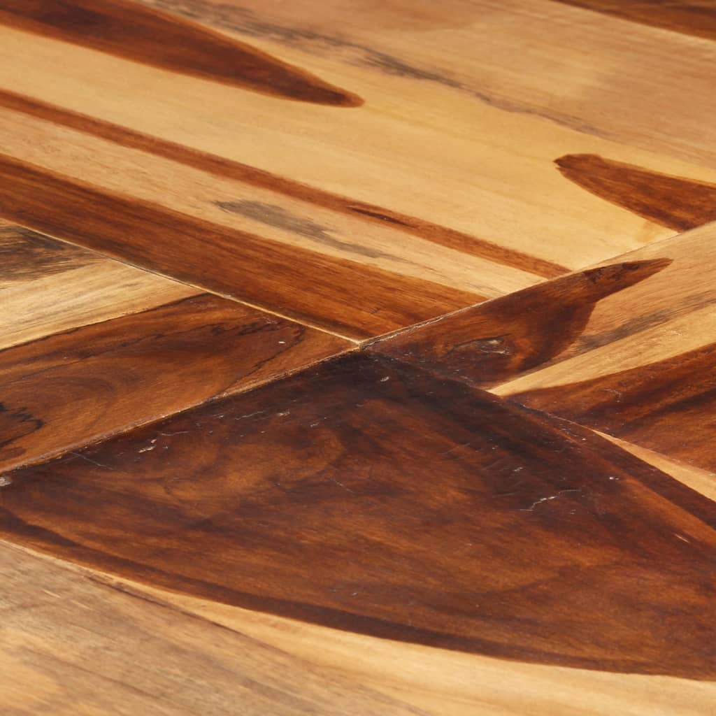 vidaXL Valgomojo stalas, 160x90x75cm, akacija su dalbergijos apdaila