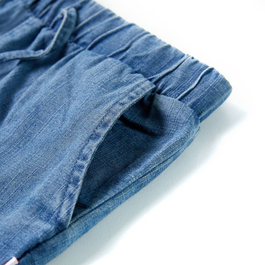 Vaikiški šortai, džinso mėlynos spalvos, 92 dydžio