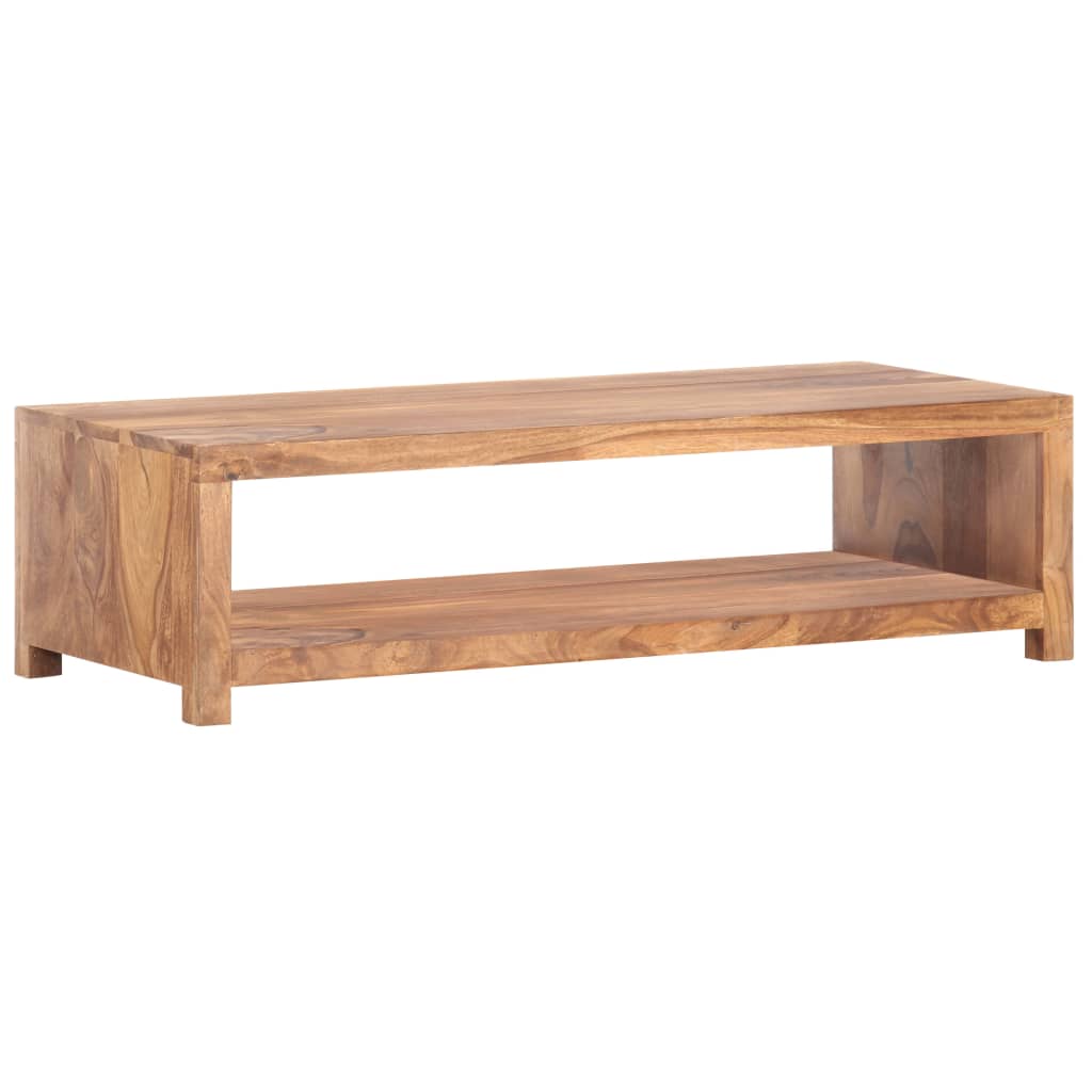 vidaXL Kavos staliukas, 110x45x30cm, dalbergijos medienos masyvas
