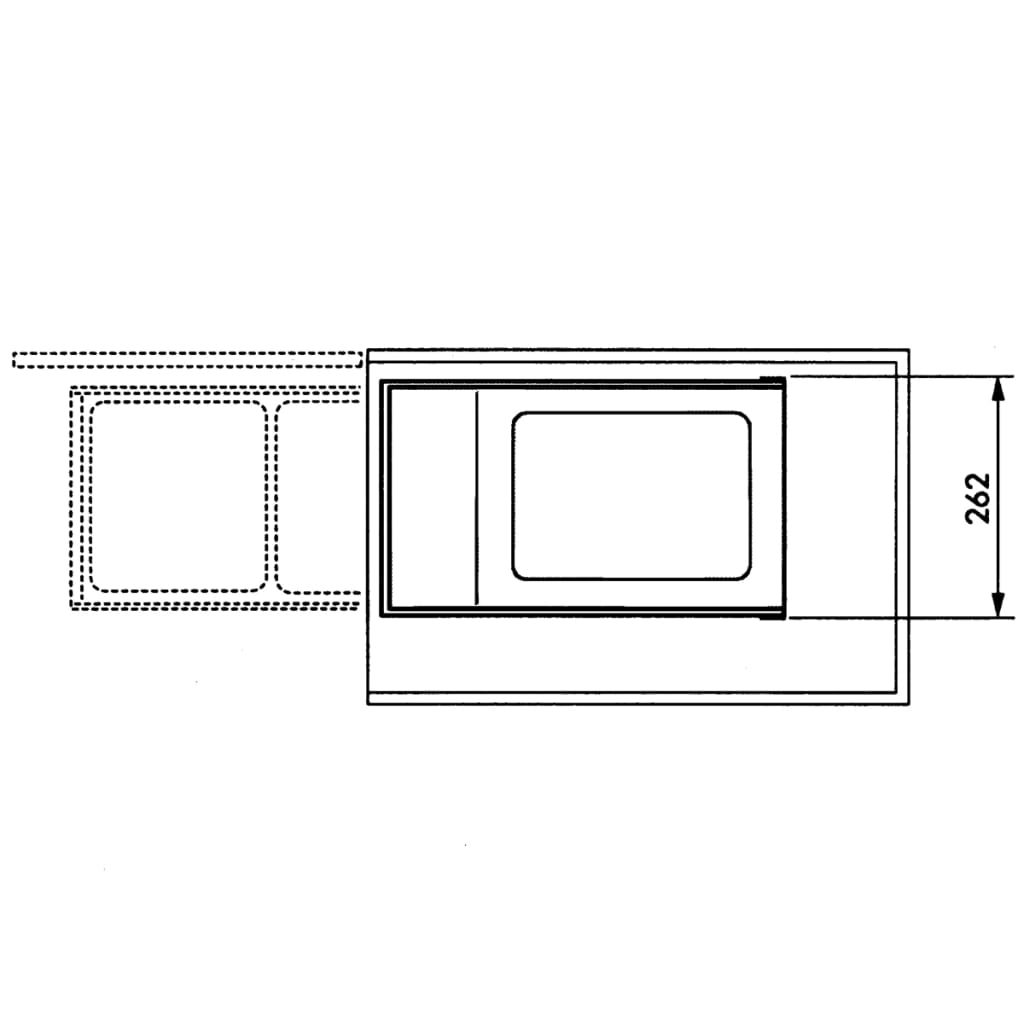 Hailo Spintelės šiukšliadėžė Multi-Box Duo, kreminė, 2x14l, L dydžio