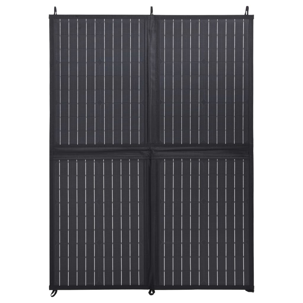 vidaXL Sulankstomos saulės energijos plokštės įkroviklis, 100W, 12V