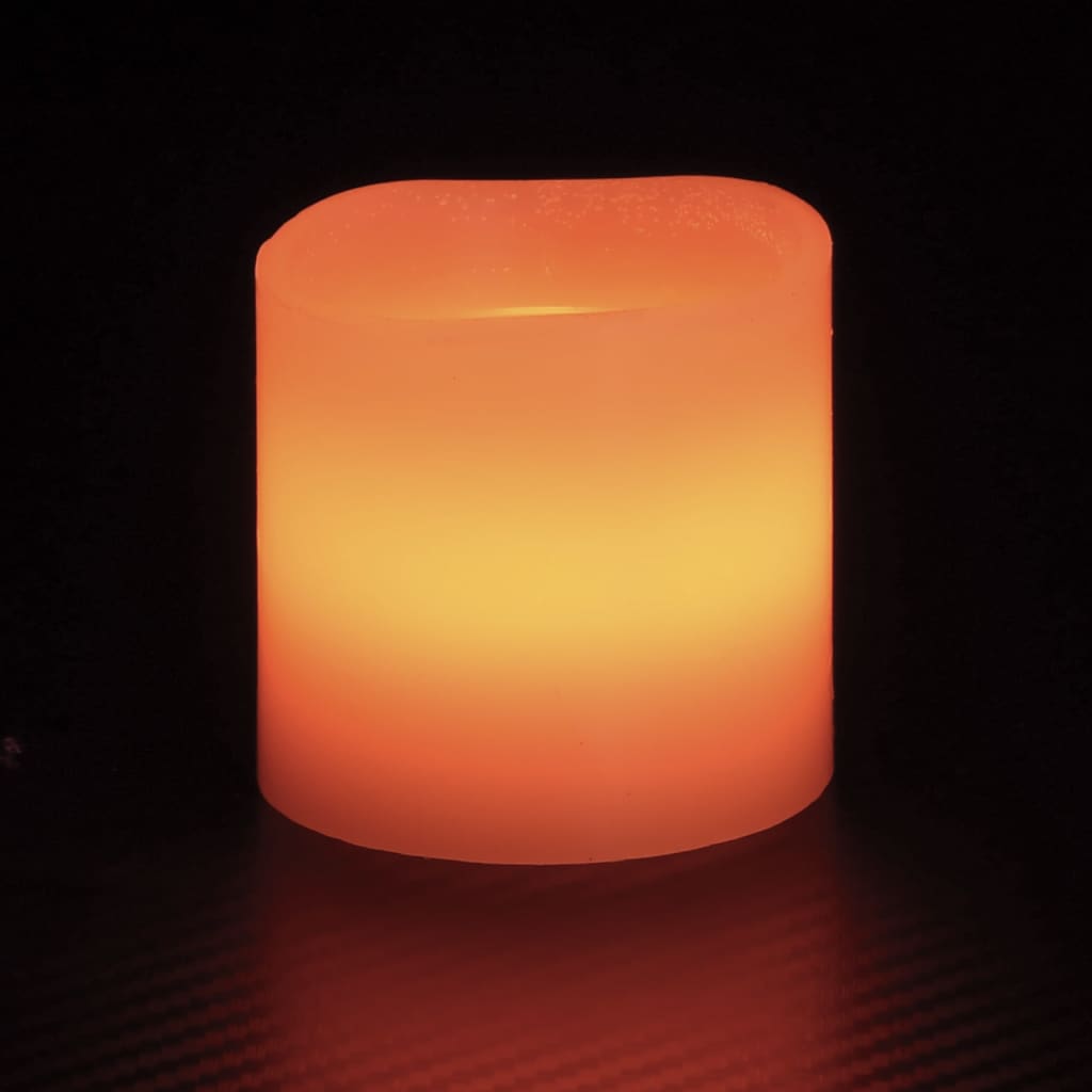 vidaXL Elektrinės LED žvakės, 24vnt., šiltos baltos spalvos