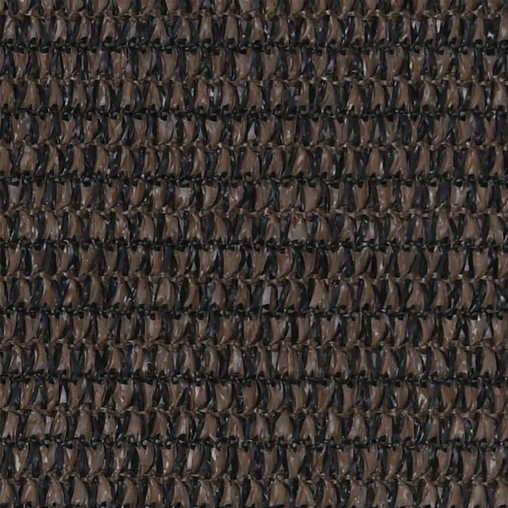 vidaXL Palapinės kilimėlis, rudos spalvos, 250x600cm