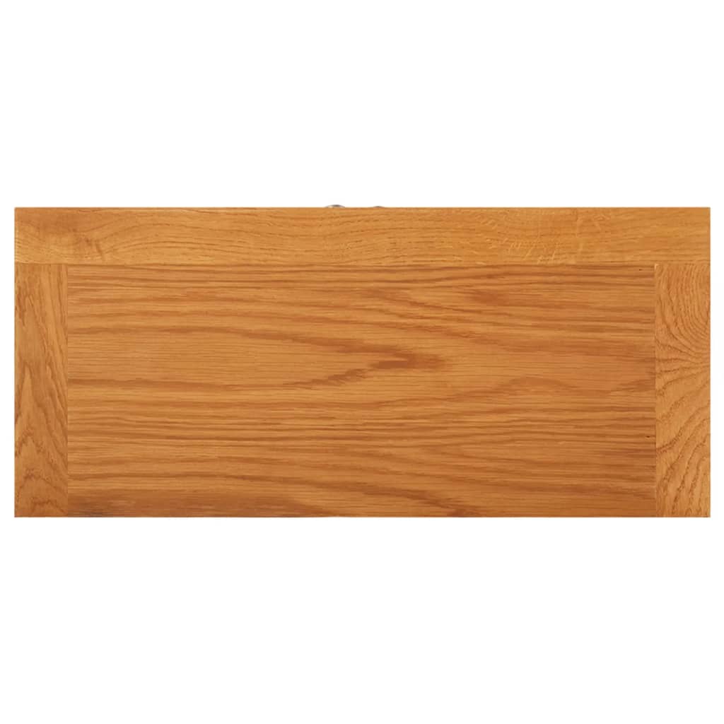 vidaXL Spintelė, 50x22x110cm, ąžuolo medienos masyvas