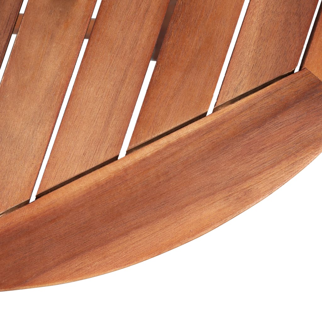 vidaXL Sodo stalas, 120x70x74cm, akacijos medienos masyvas