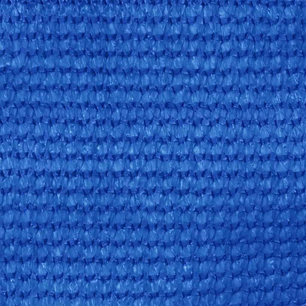 vidaXL Balkono pertvara, mėlynos spalvos, 90x600cm, HDPE