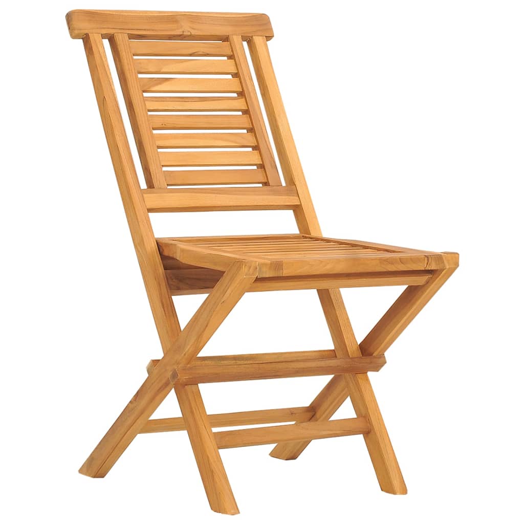 vidaXL Sulankstomos sodo kėdės, 6vnt., 47x63x90cm, tikmedžio masyvas