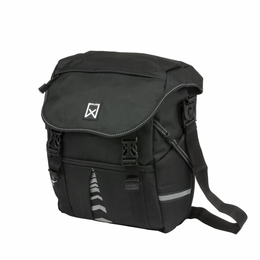 Willex Dviračio krepšys S 1200, juodos spalvos, 10L