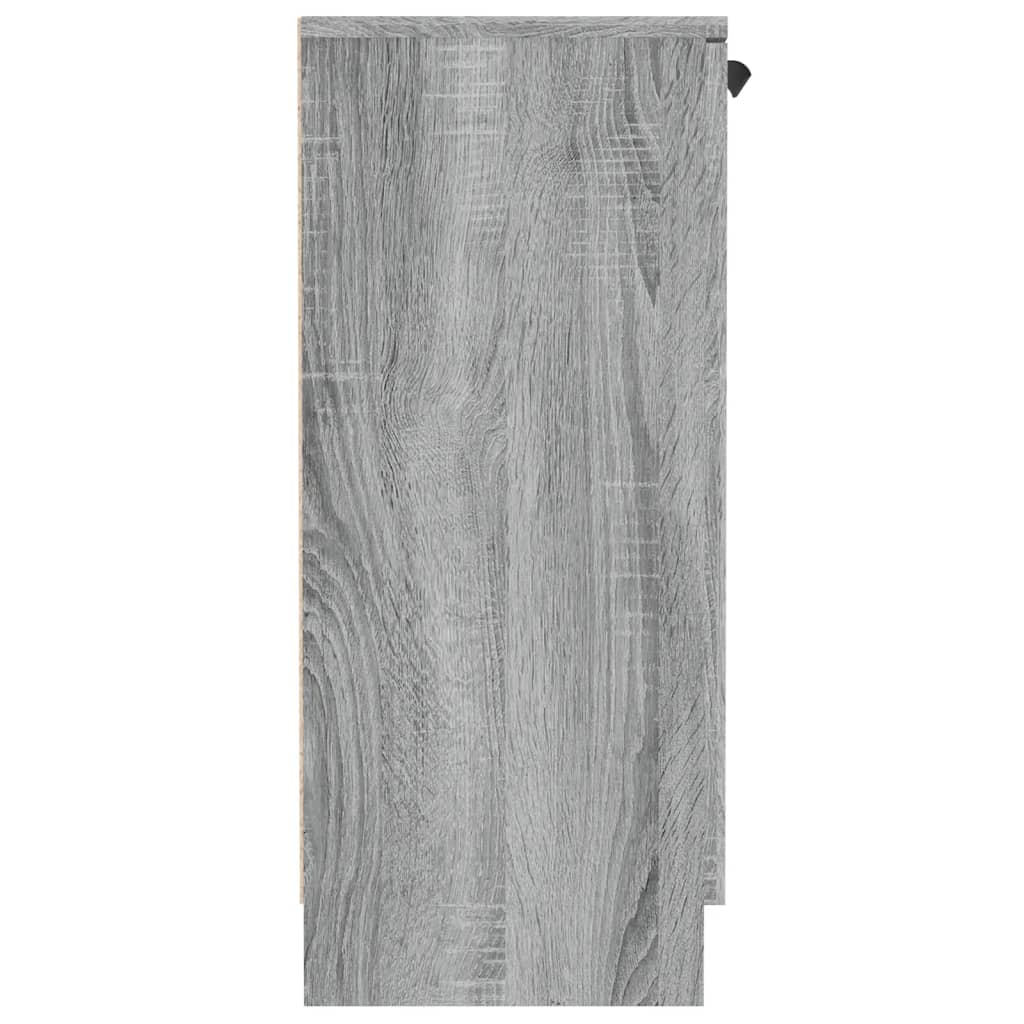 vidaXL Šoninė spintelė, pilka ąžuolo, 60x30x70cm, apdirbta mediena