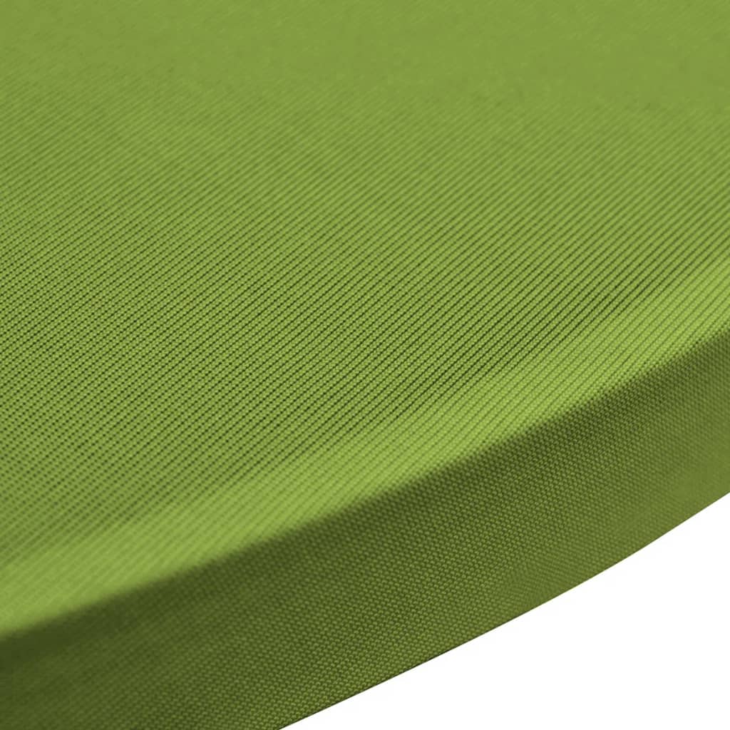 vidaXL tampri staltiesė, skersmuo 80 cm, 2 vnt., žalios spalvos