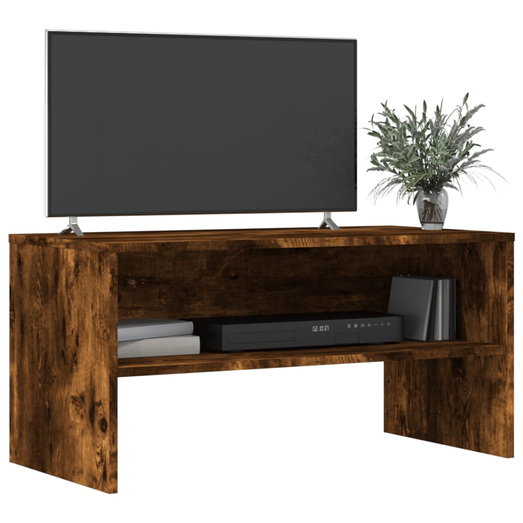 vidaXL TV spintelė, dūminio ąžuolo, 80x40x40cm, apdirbta mediena