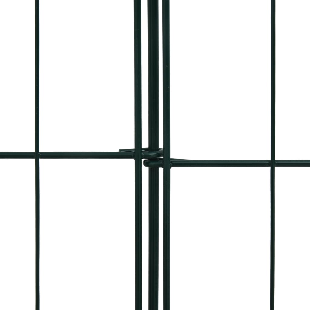 vidaXL Sodo tvoros rinkinys, žalios spalvos, 115x79cm