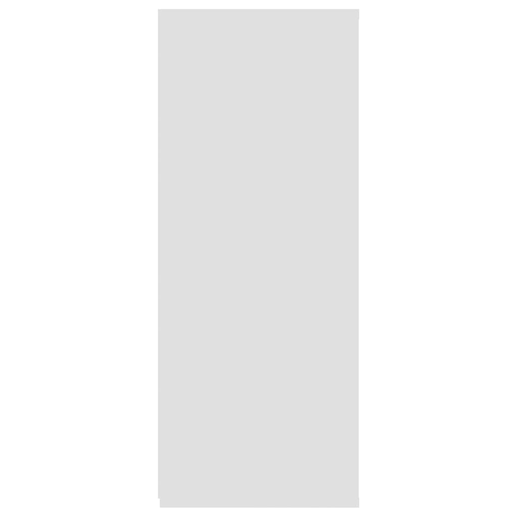 vidaXL Šoninė spintelė, baltos spalvos, 105x30x75cm, MDP