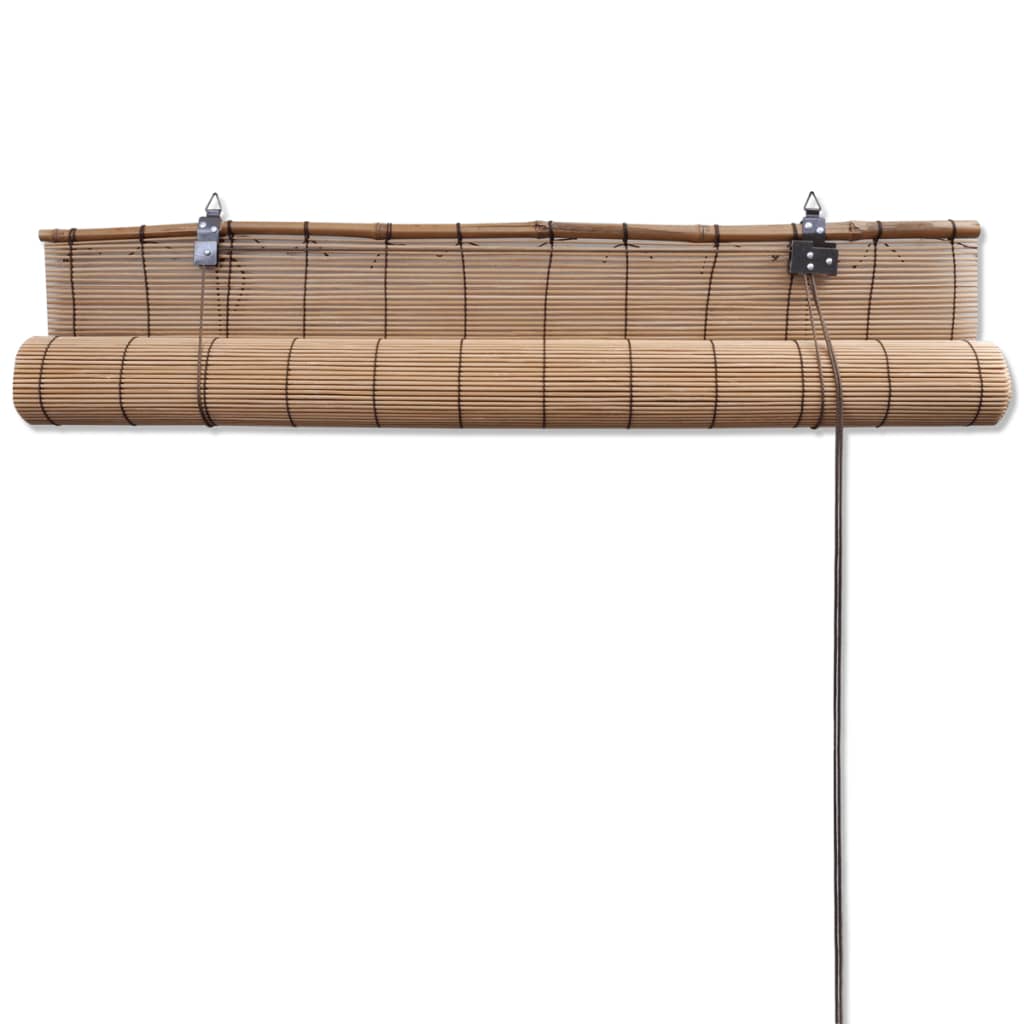 Roletas, rudos spalvos, 120x160cm, bambukas