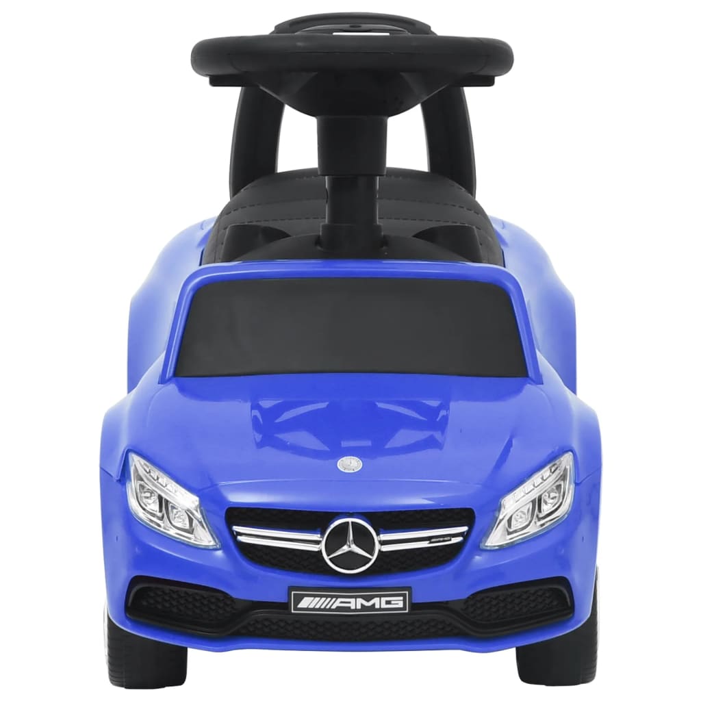 vidaXL Paspiriamas vaikiškas automobilis Mercedes-Benz C63, mėlynas