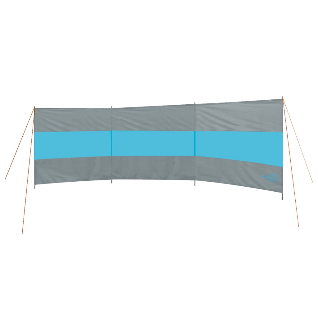 Bo-Camp Uždanga nuo vėjo Popular, pilkos ir mėlynos spalvos, 500x140cm