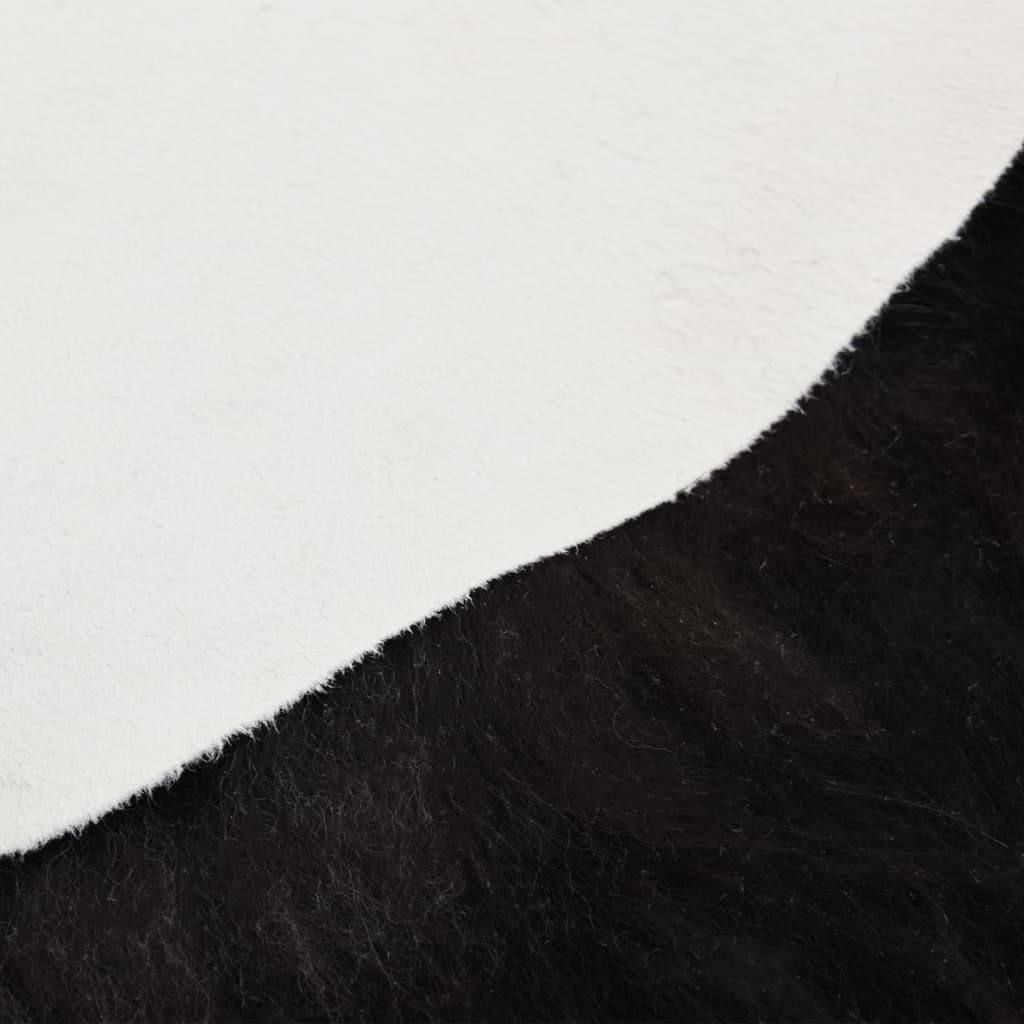 vidaXL Islandiško avies kailio uždangalas kėdei, juodas, 70x110cm