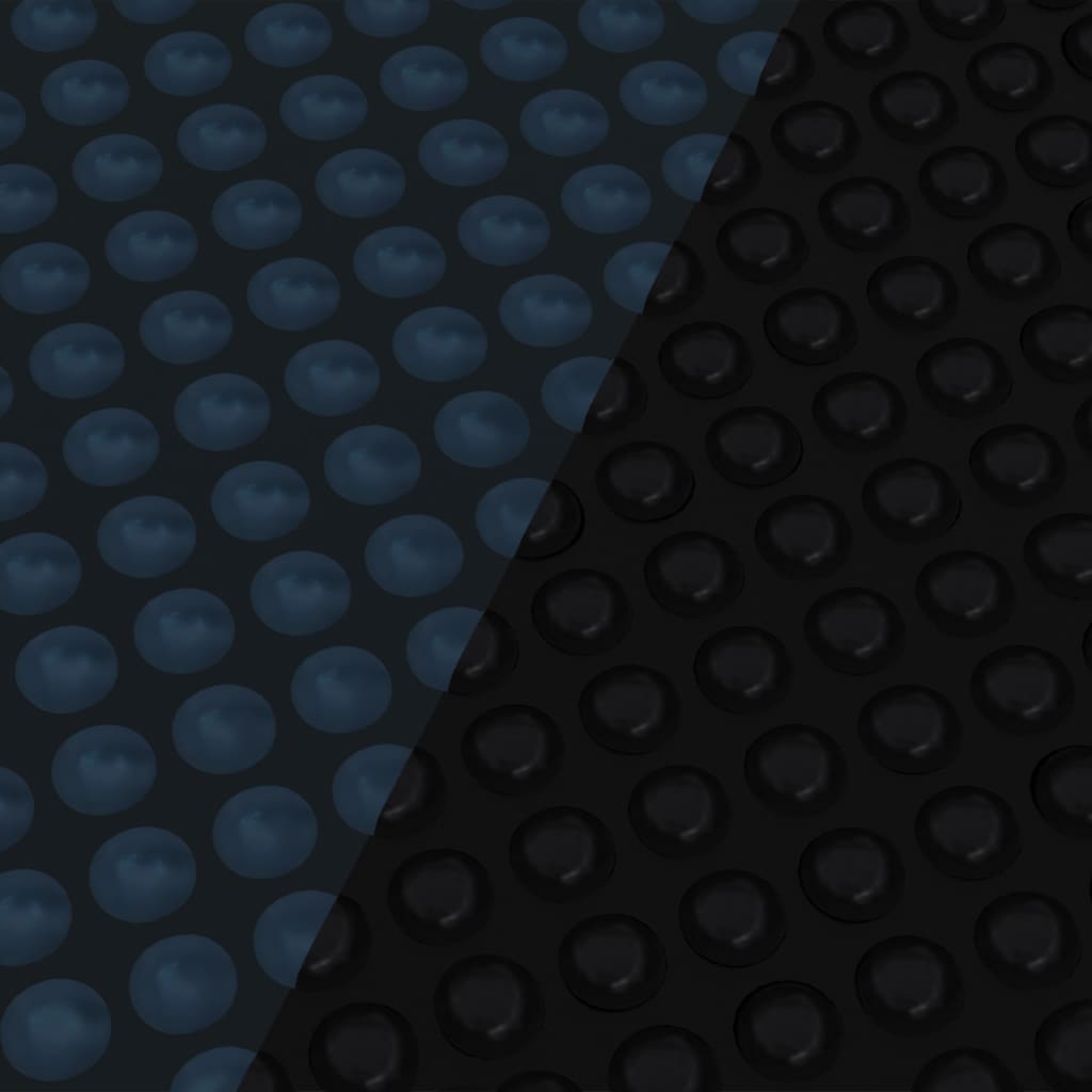 vidaXL Saulę sugerianti baseino plėvelė, juoda/mėlyna, 1000x600cm, PE