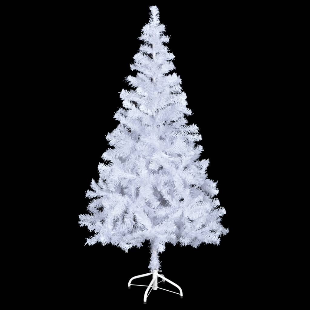 vidaXL Dirbtinė apšviesta Kalėdų eglutė su stovu, 150cm, 380 šakų