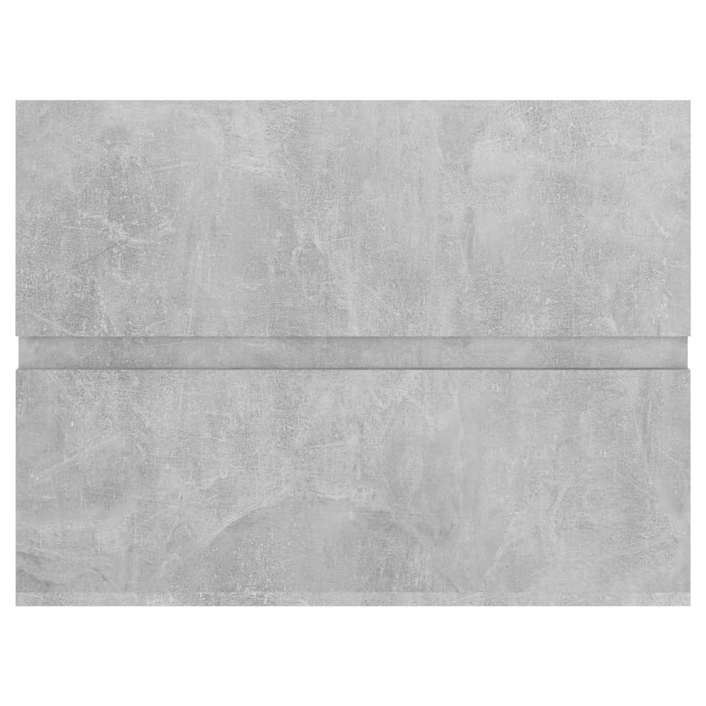 vidaXL Spintelė praustuvui, betono pilkos spalvos, 60x38,5x45cm, MDP