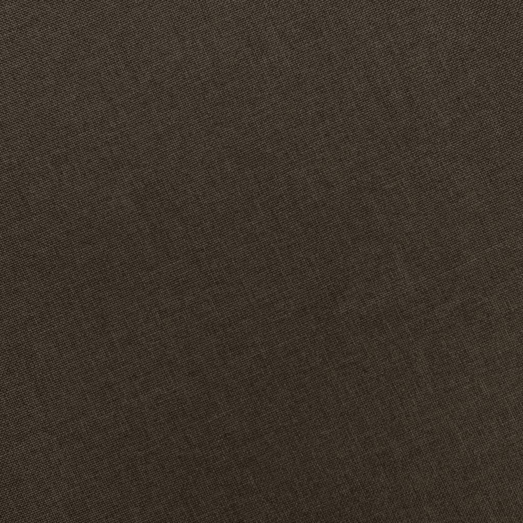 vidaXL Masažinis krėslas su pakoja, rudos spalvos, audinys