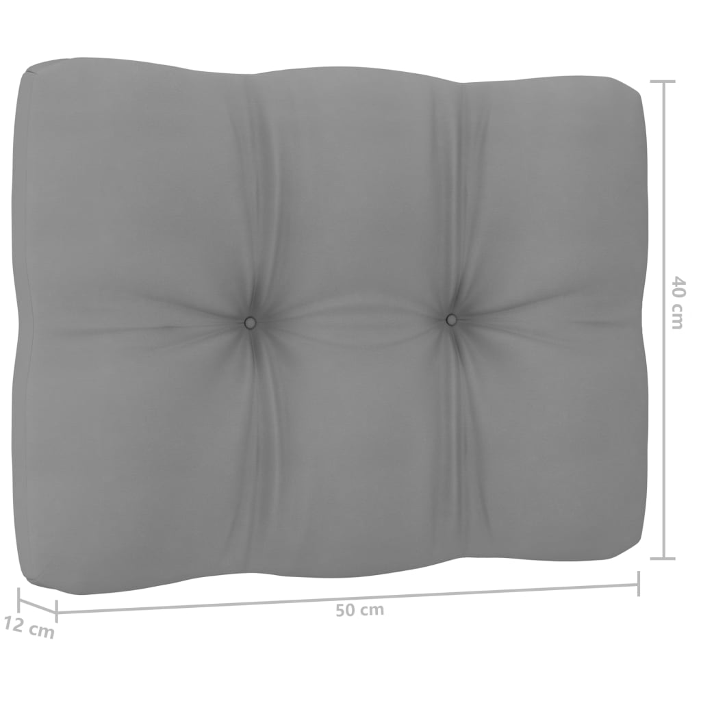 vidaXL Sodo komplektas su pagalvėlėmis, 10 dalių, pušies masyvas