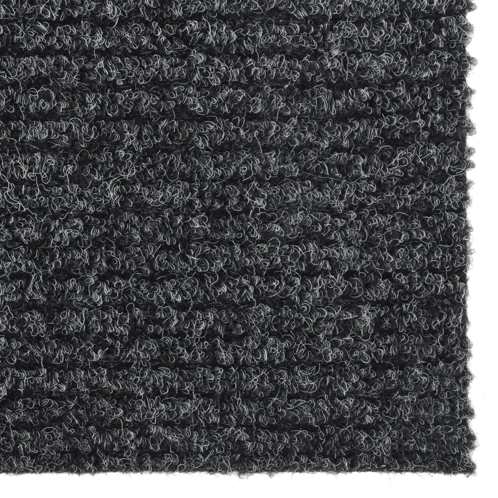 vidaXL Purvą sugeriantis kilimas-takelis, antracito spalvos, 100x250cm