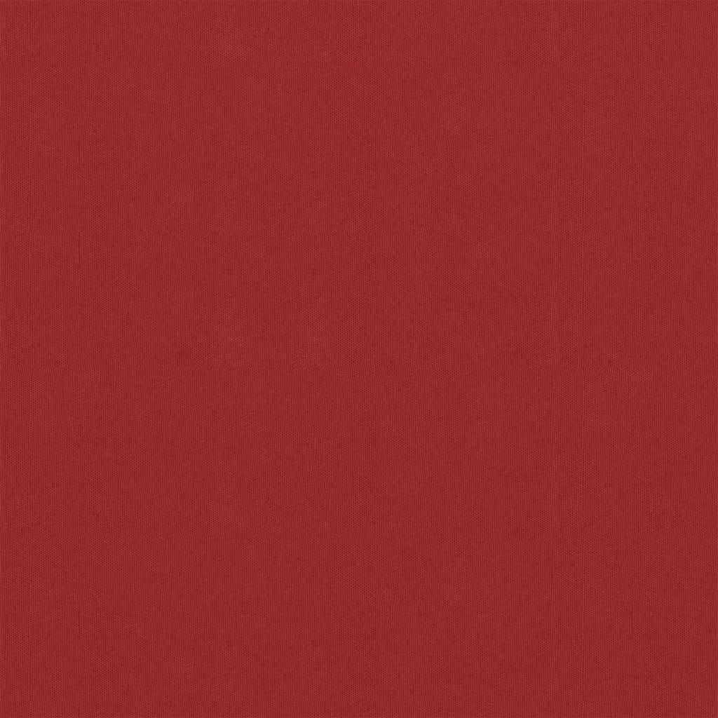 vidaXL Balkono pertvara, raudonos spalvos, 120x400cm, oksfordo audinys