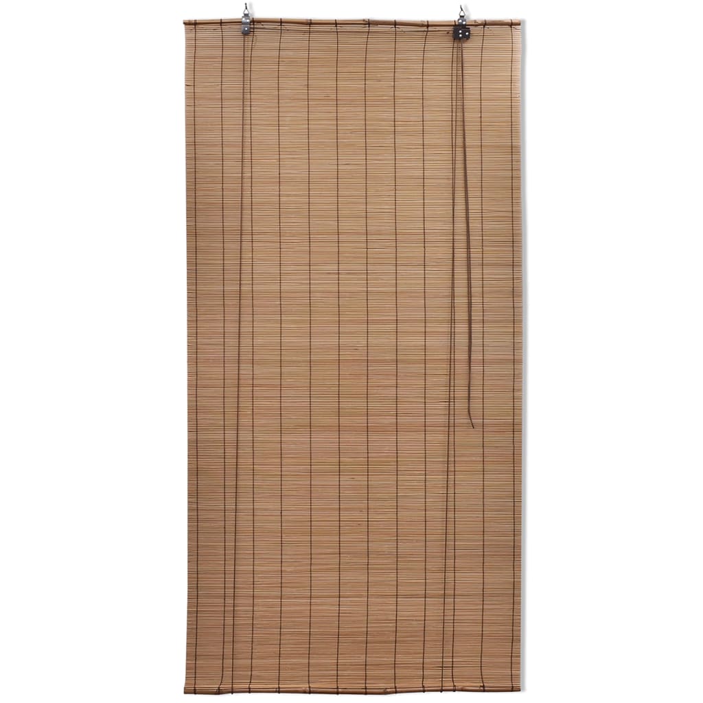 Roletas, rudos spalvos, 140x160cm, bambukas