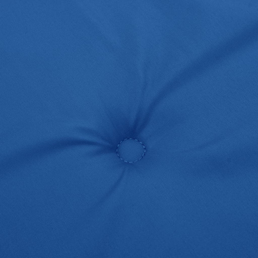 vidaXL Sodo suoliuko pagalvėlė, karališka mėlyna, 150x50x3cm, audinys
