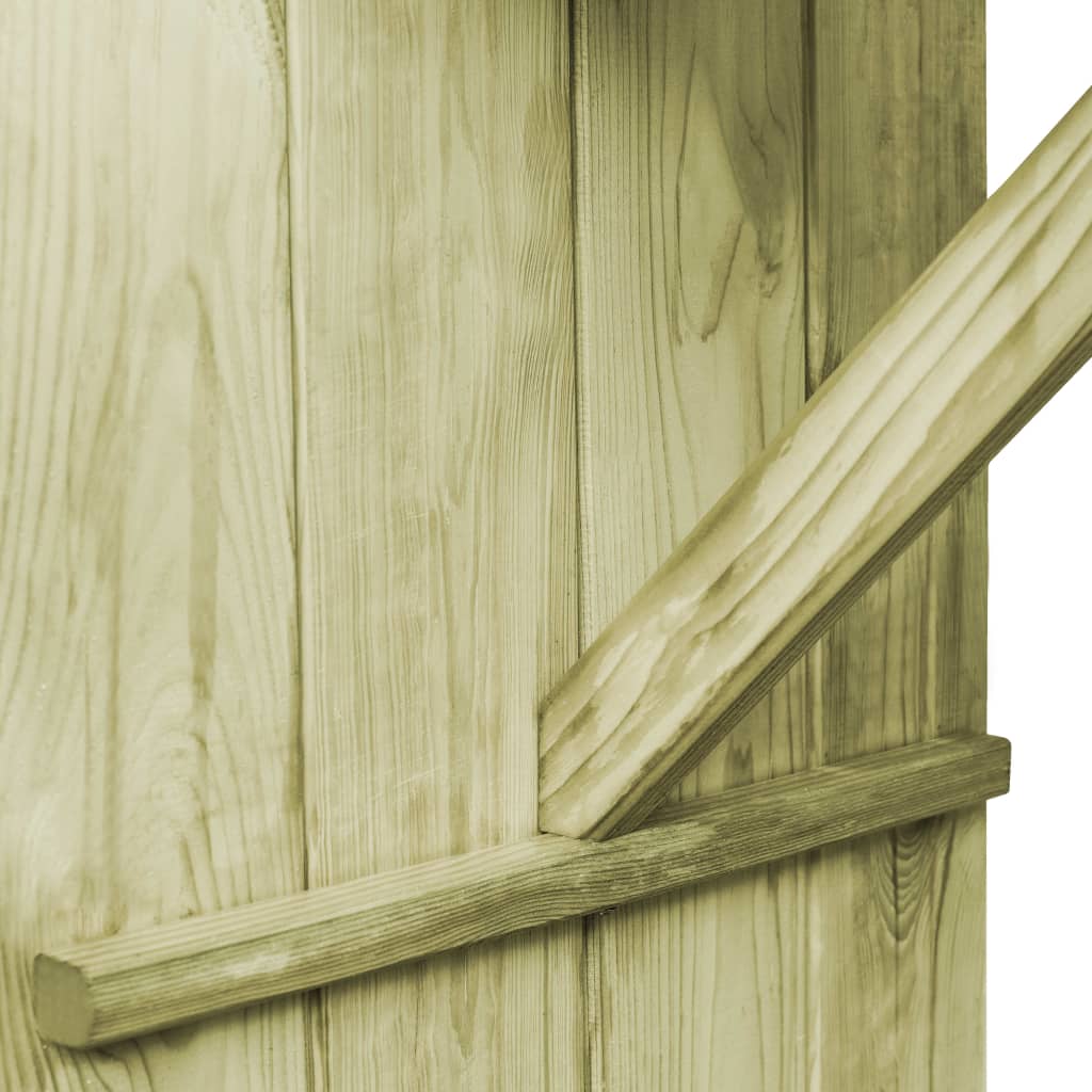 vidaXL Baro stalas, 170x60x110cm, impregnuota pušies mediena