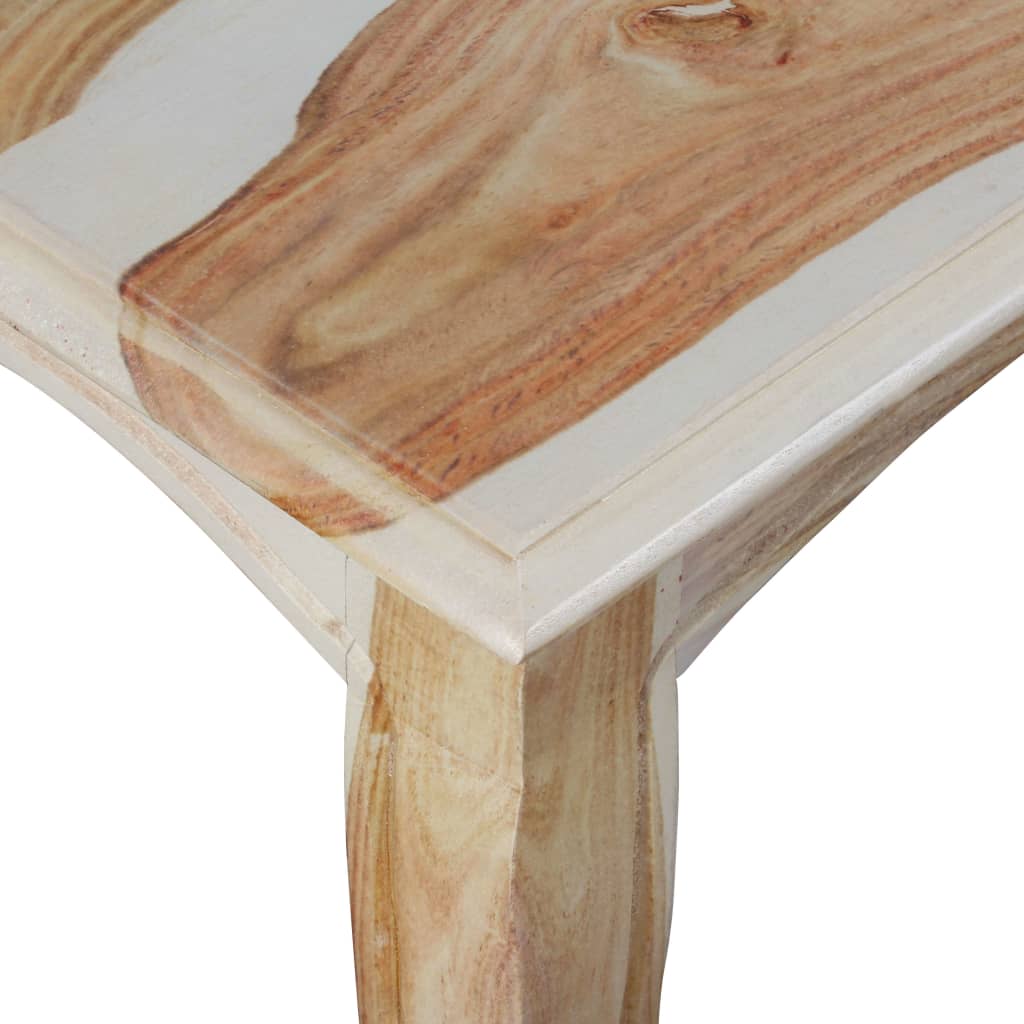 vidaXL Konsolinis staliukas, 3 stalčiai, raudonmedis, 110x40x76cm