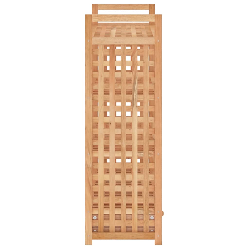 vidaXL Batų lentyna su stalčiais, 70x27x81cm, riešutmedžio masyvas