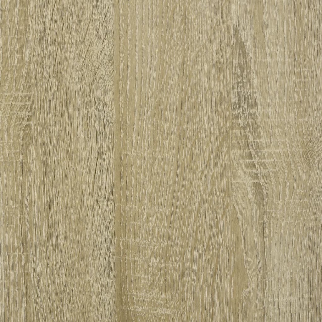 vidaXL Šoninis staliukas, sonoma ąžuolo, 40x42x50cm, apdirbta mediena