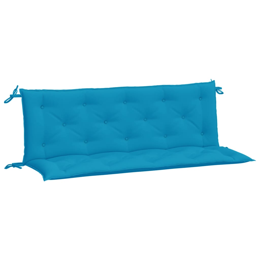 vidaXL suoliuko pagalvėlės, 2vnt., šviesiai mėlyna, oxford audinys