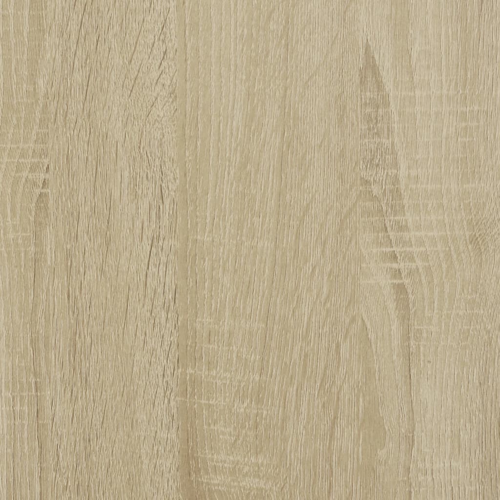 vidaXL Konsolinis staliukas, ąžuolo, 75x32x75cm, apdirbta mediena