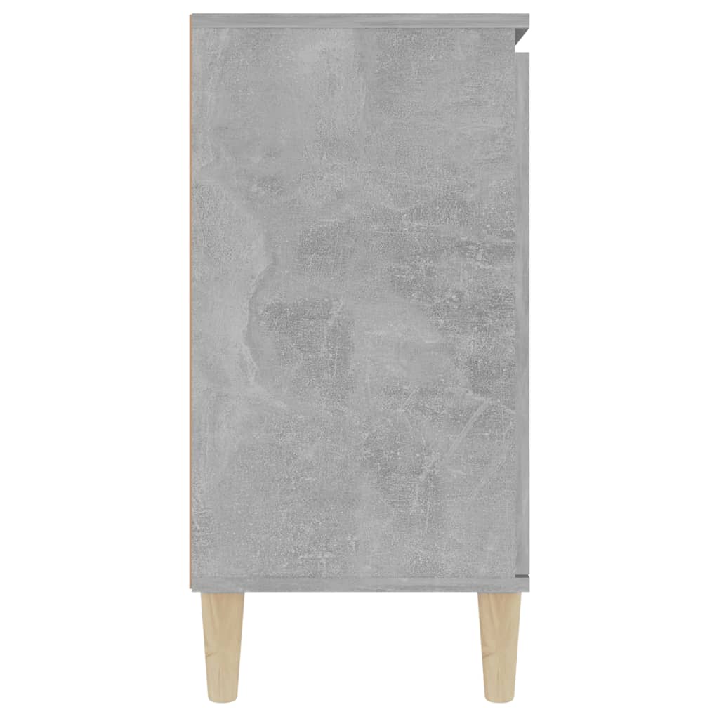 vidaXL Šoninė spintelė, betono pilkos spalvos, 103,5x35x70cm, MDP